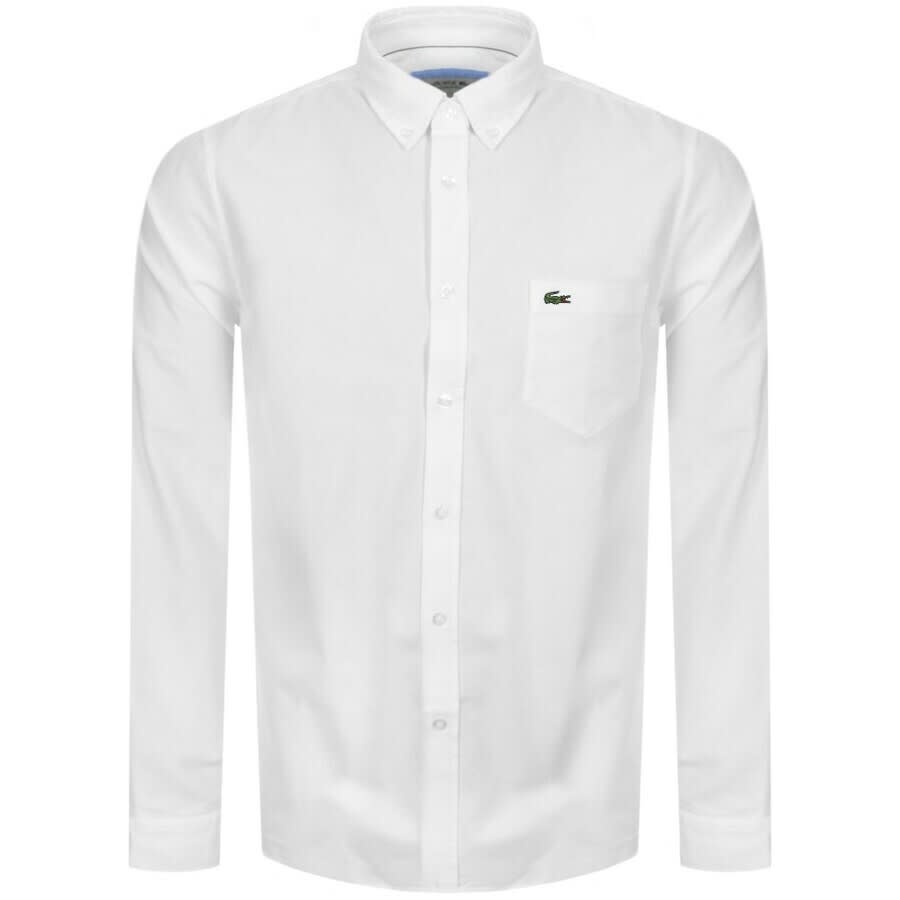 Alternative Image for ProductLacoste Long Sleeved Shirt White1