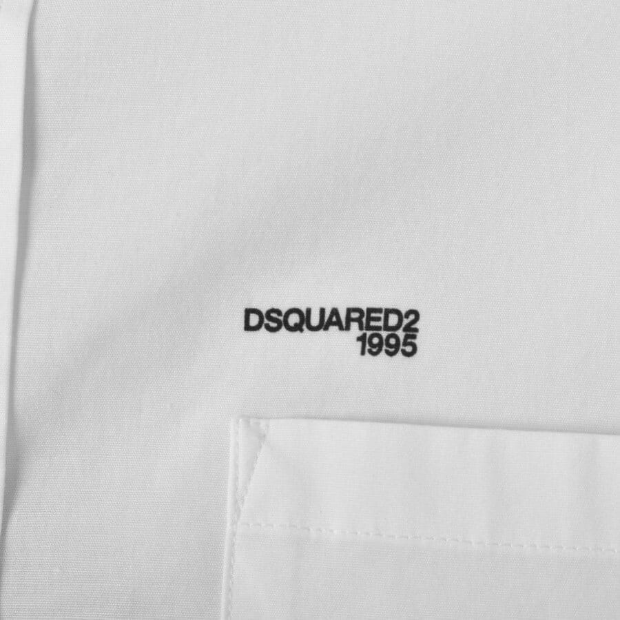 Alternative Image for ProductDSQUARED2 Mini Logo Long Sleeve Shirt White3