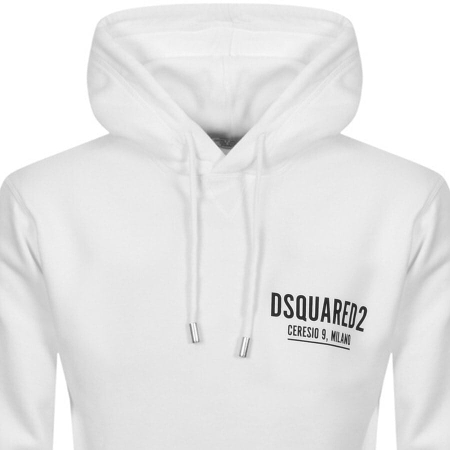 Alternative Image for ProductDSQUARED2 Ceresio 9 Pullover Hoodie White2