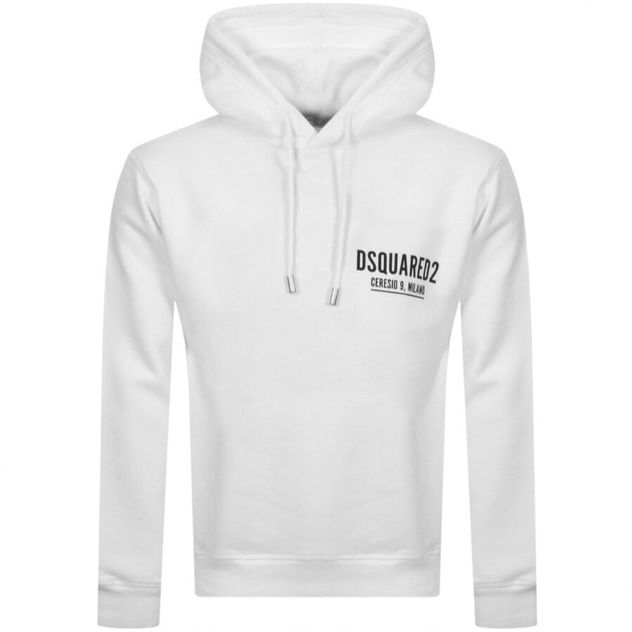 Alternative Image for ProductDSQUARED2 Ceresio 9 Pullover Hoodie White1