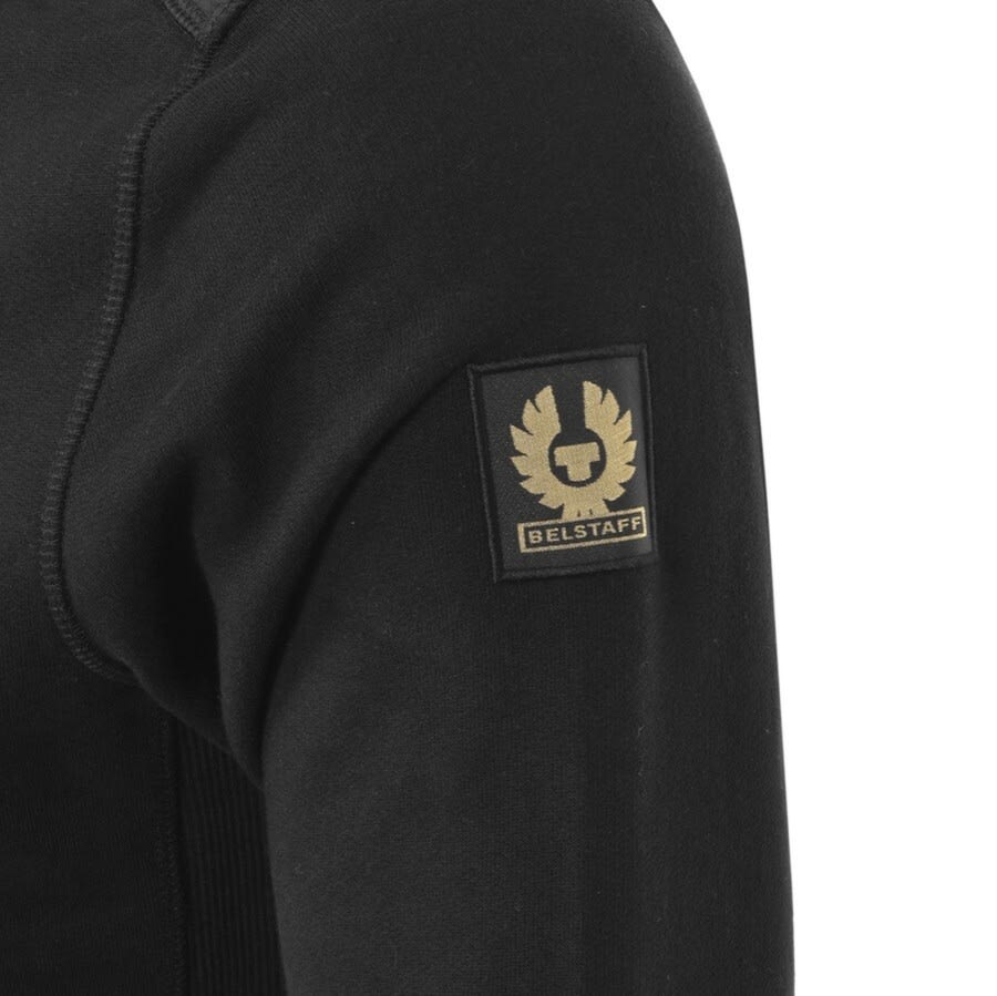 Alternative Image for ProductBelstaff Jaxon Half Zip Sweatshirt Black3