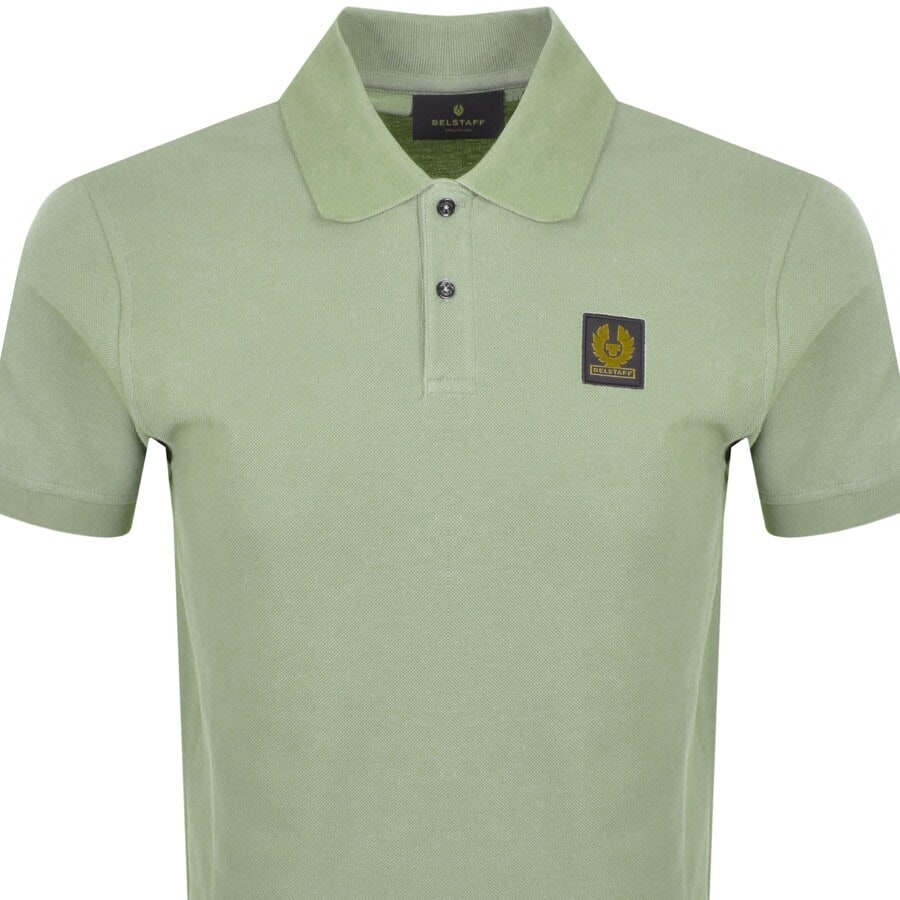 Alternative Image for ProductBelstaff Logo Polo T Shirt Green2