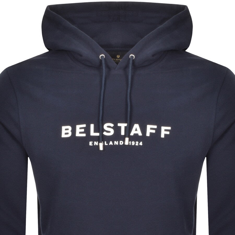 Alternative Image for ProductBelstaff Logo Pullover Hoodie Navy2