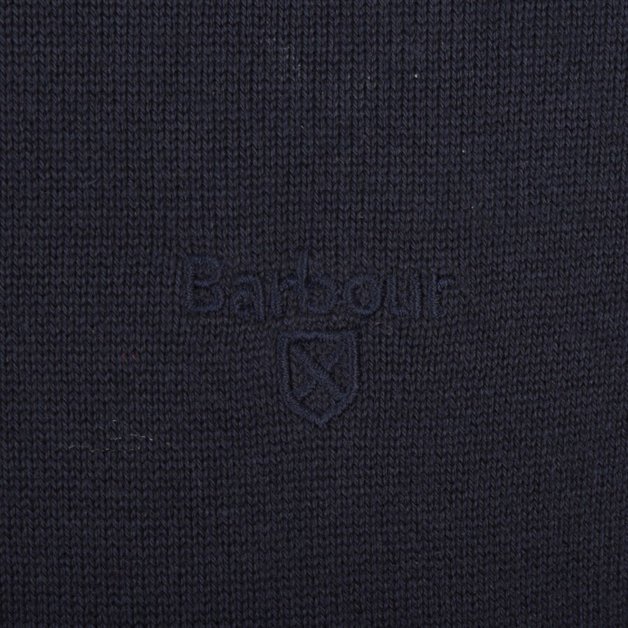 Alternative Image for ProductBarbour Pima Knit Jumper Navy3