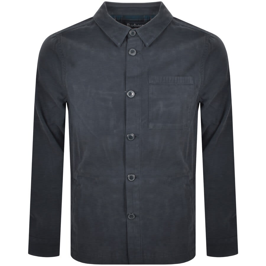 Barbour Moleskin Overshirt Navy 