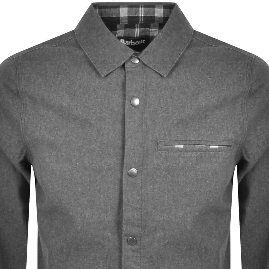 Alternative Image for ProductBarbour Halaman Overshirt Jacket Grey2