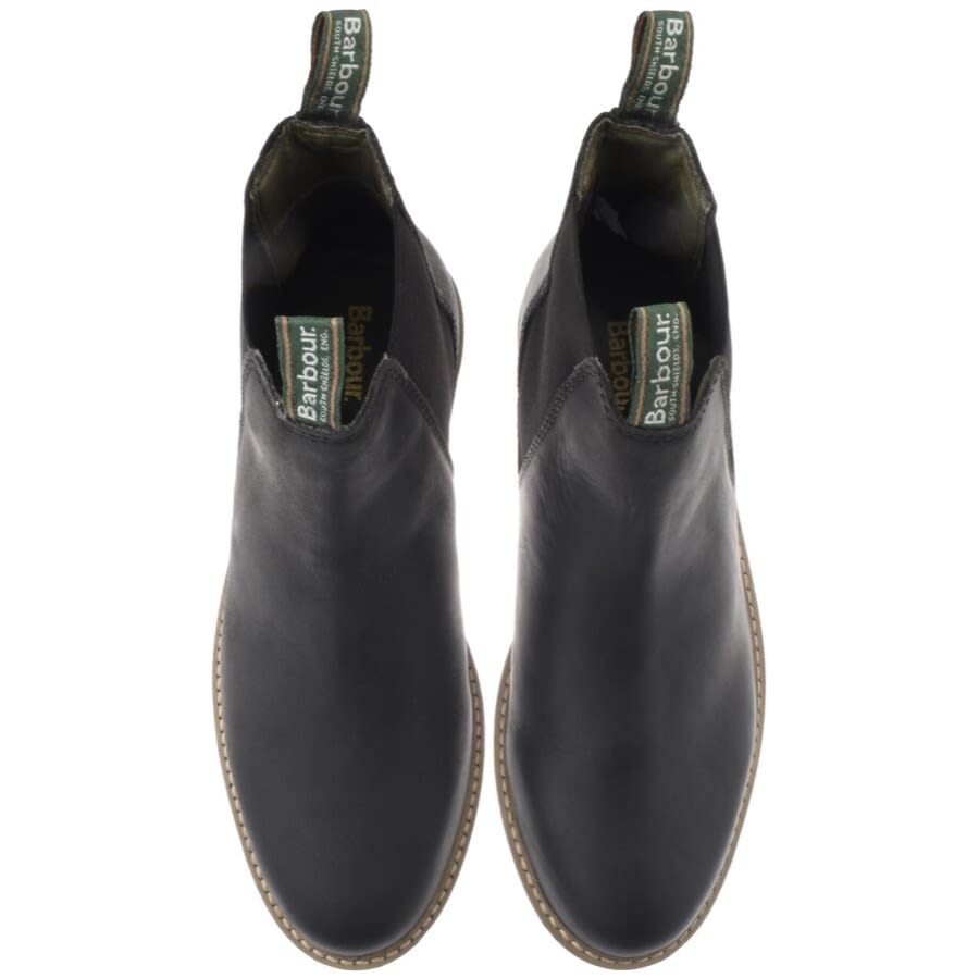 Barbour farsley leather chelsea boots in black store