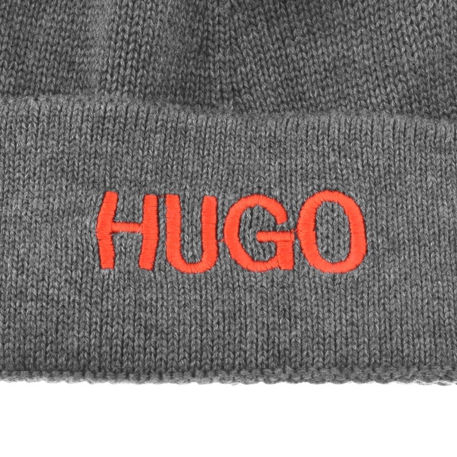 Alternative Image for ProductHUGO Xemu Beanie Hat Grey3