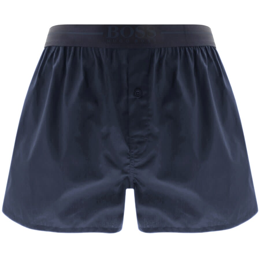 Alternative Image for ProductBOSS Underwear Two Pack Boxer Shorts Navy2