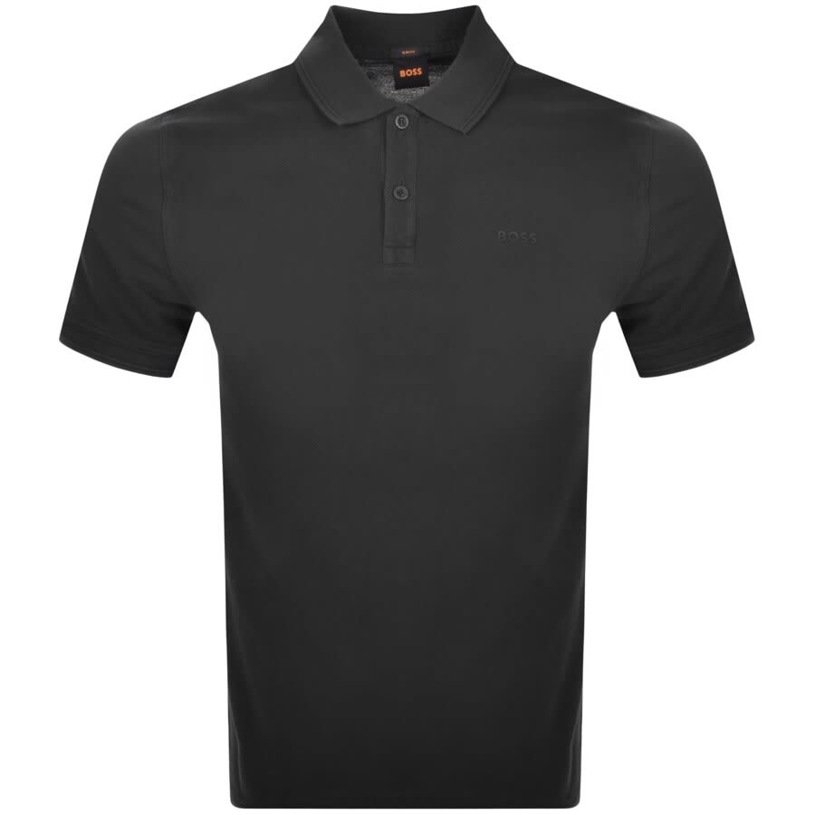 BOSS Prime Polo T Shirt Black | Mainline Menswear