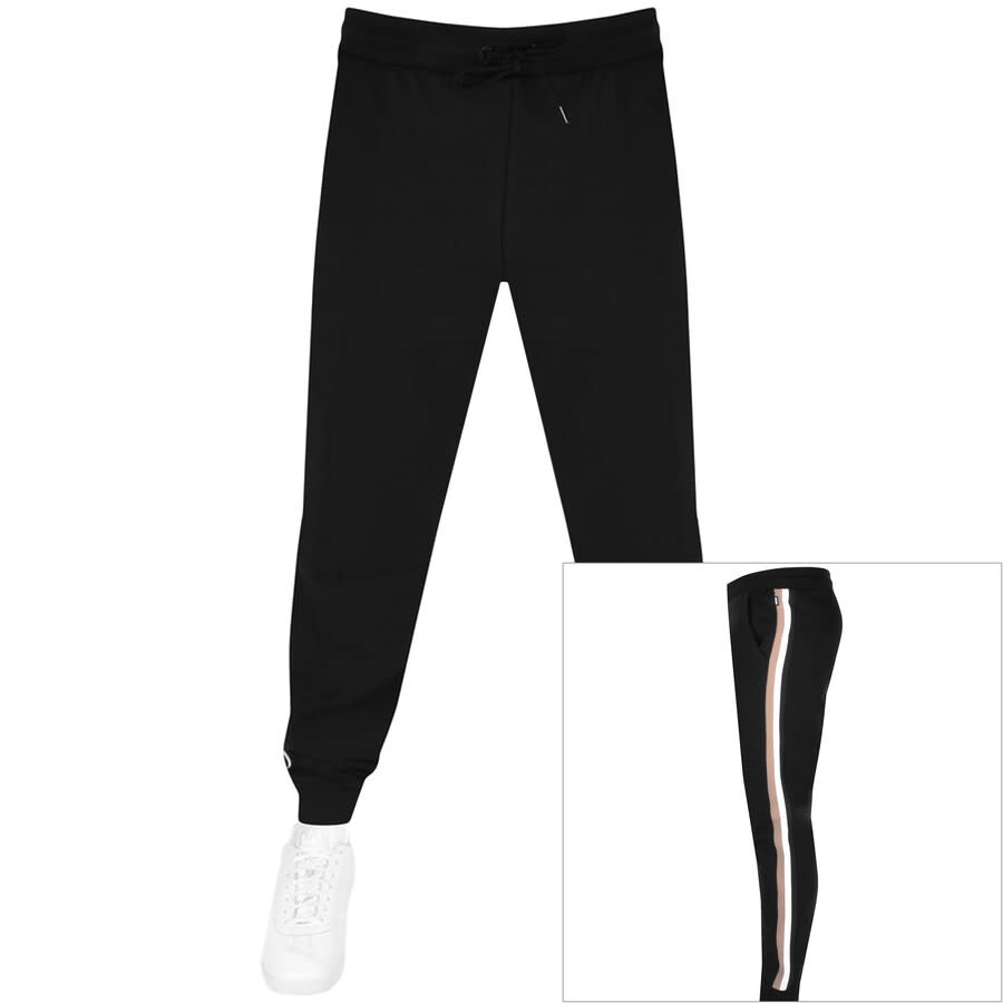 Alternative Image for ProductBOSS Lamont 83 Joggers Black1