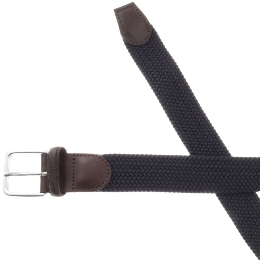 Alternative Image for ProductGant Elastic Braid Belt Navy2