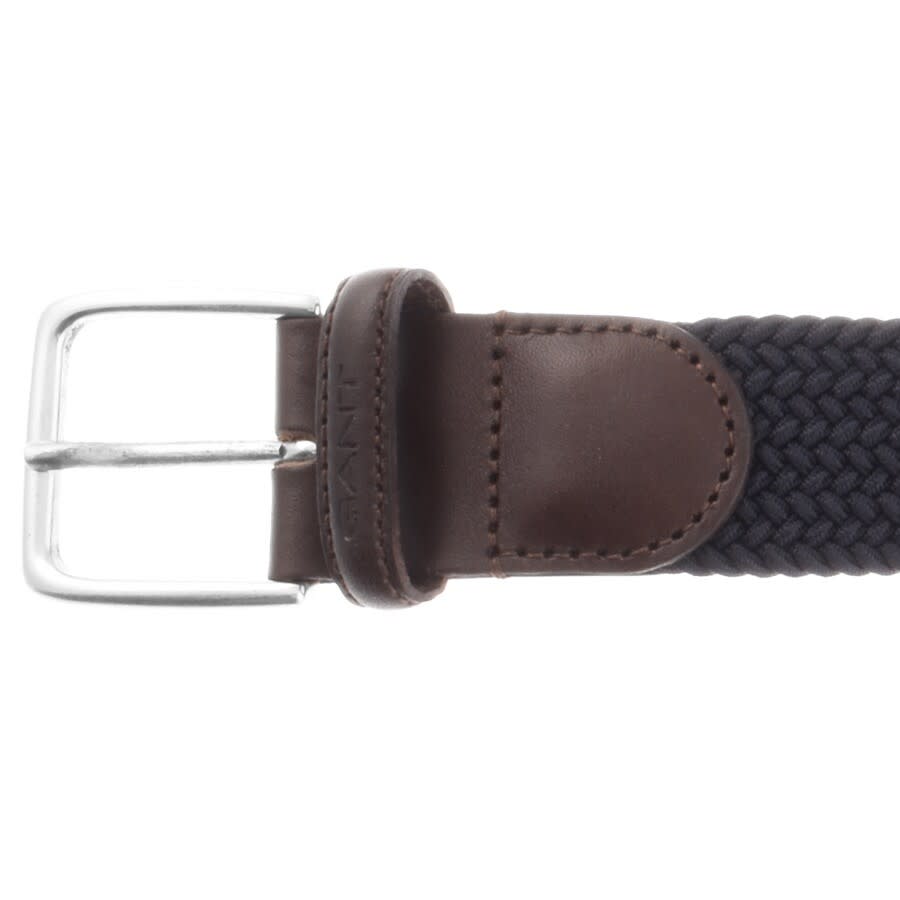 Alternative Image for ProductGant Elastic Braid Belt Navy3