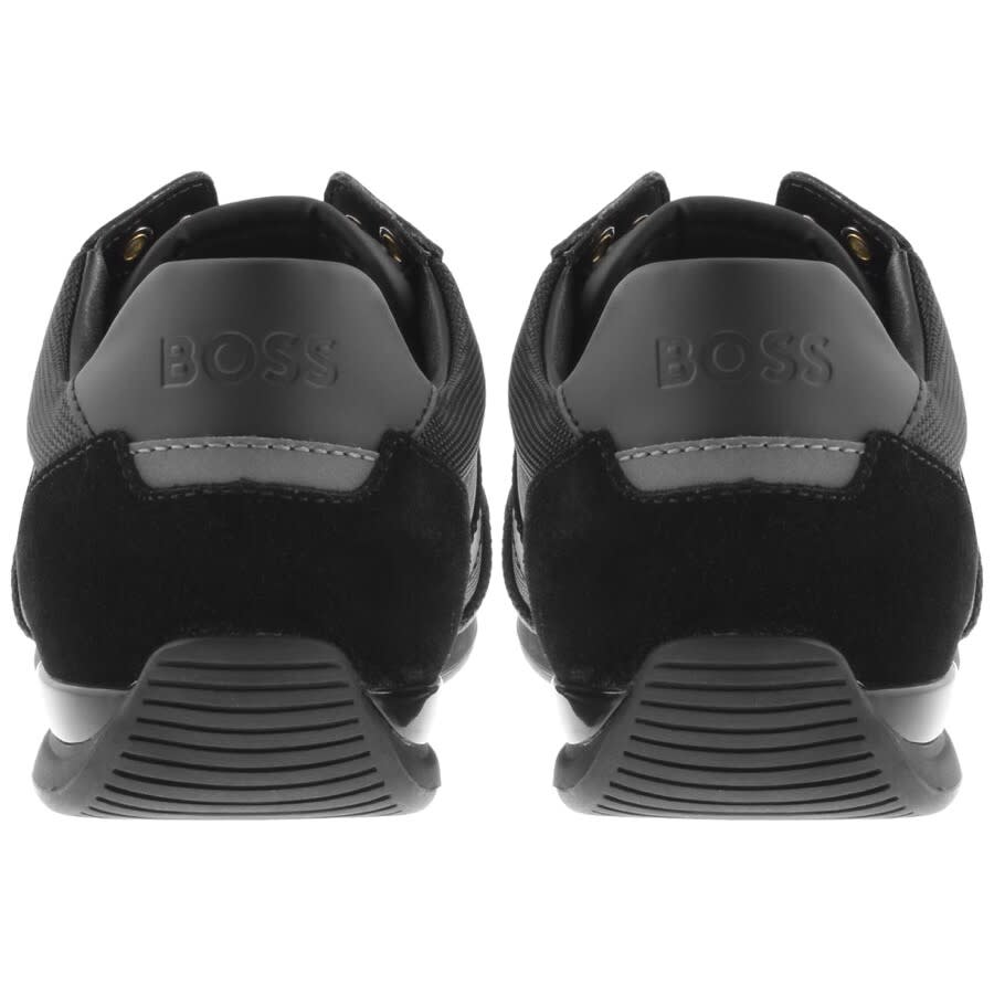 Alternative Image for ProductBOSS Saturn Lowp Trainers Black2