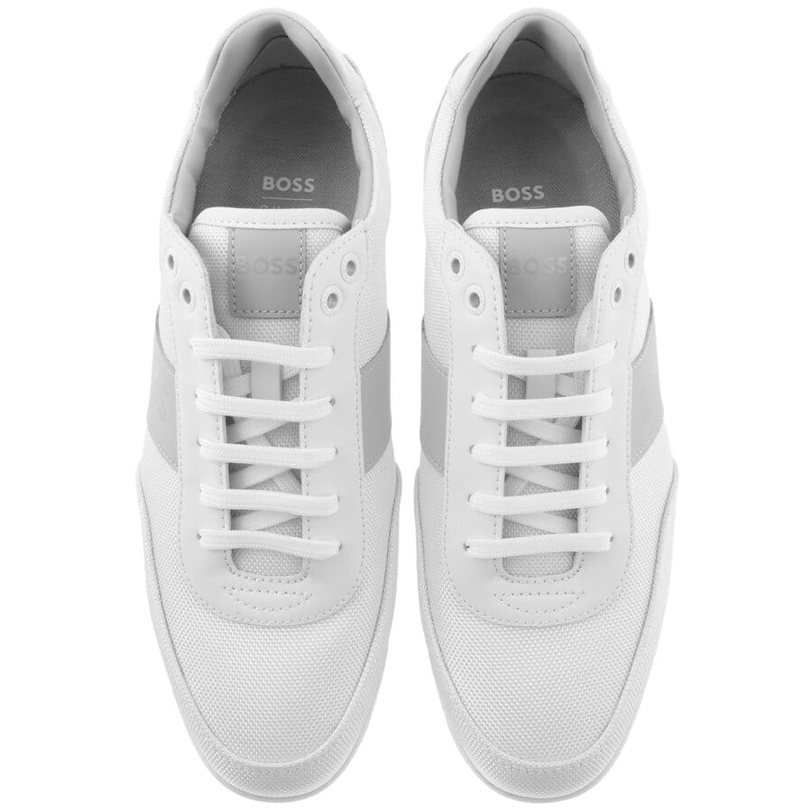 Alternative Image for ProductBOSS Saturn Lowp Trainers White3