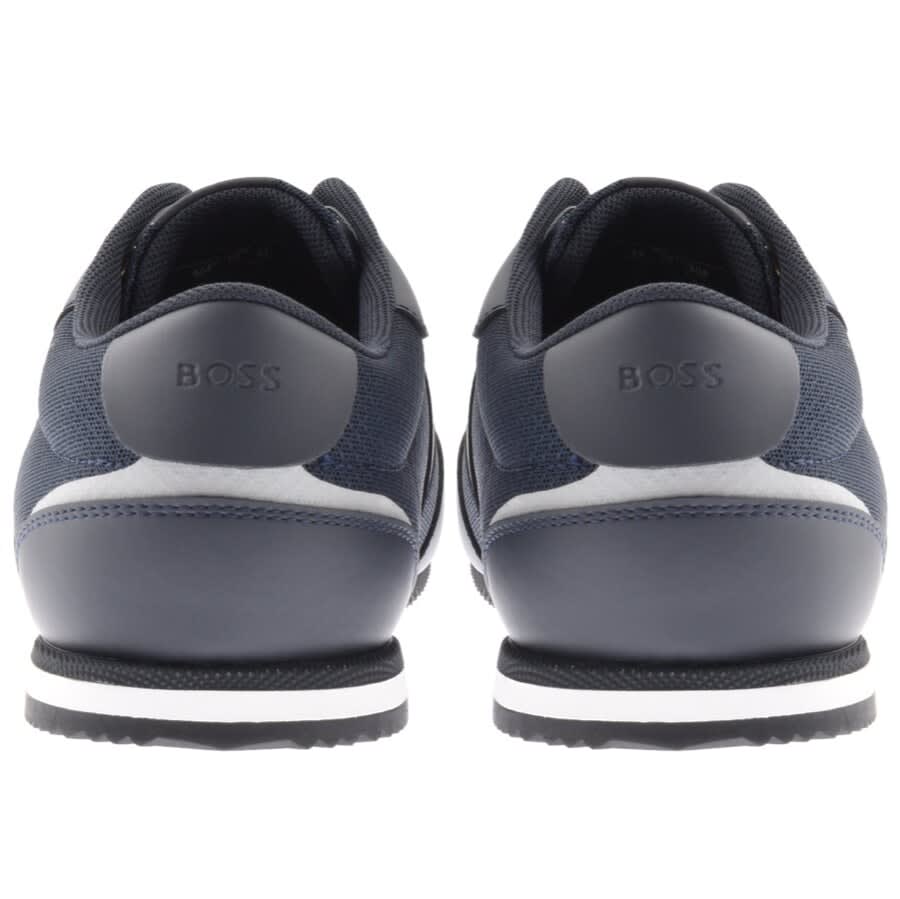 Alternative Image for ProductBOSS Rusham Lowp Trainers Navy2