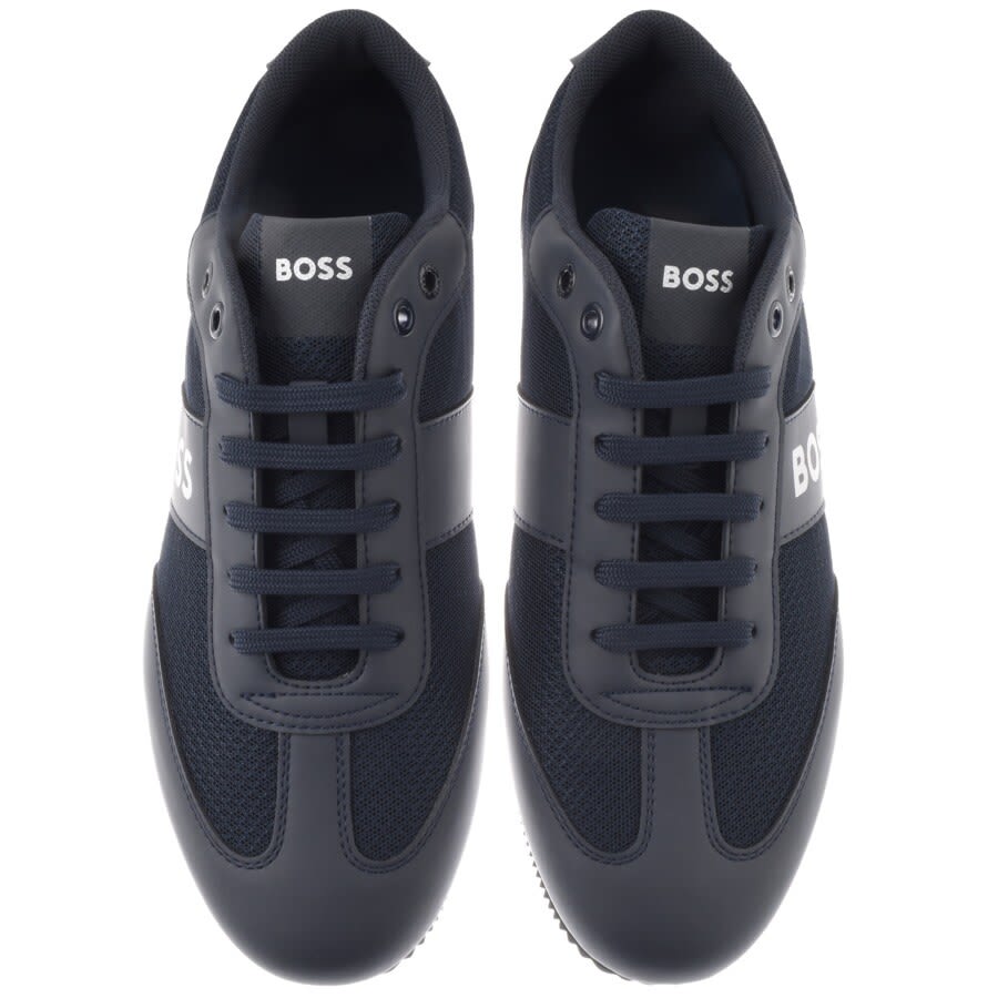 Alternative Image for ProductBOSS Rusham Lowp Trainers Navy3