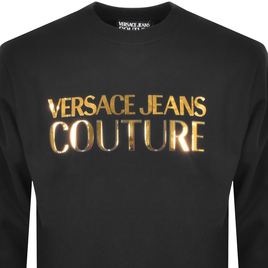 Alternative Image for ProductVersace Jeans Couture Logo Sweatshirt Black2