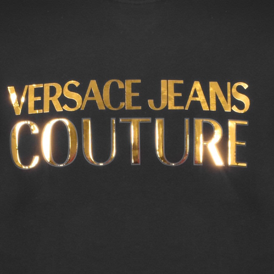 Alternative Image for ProductVersace Jeans Couture Logo Sweatshirt Black3