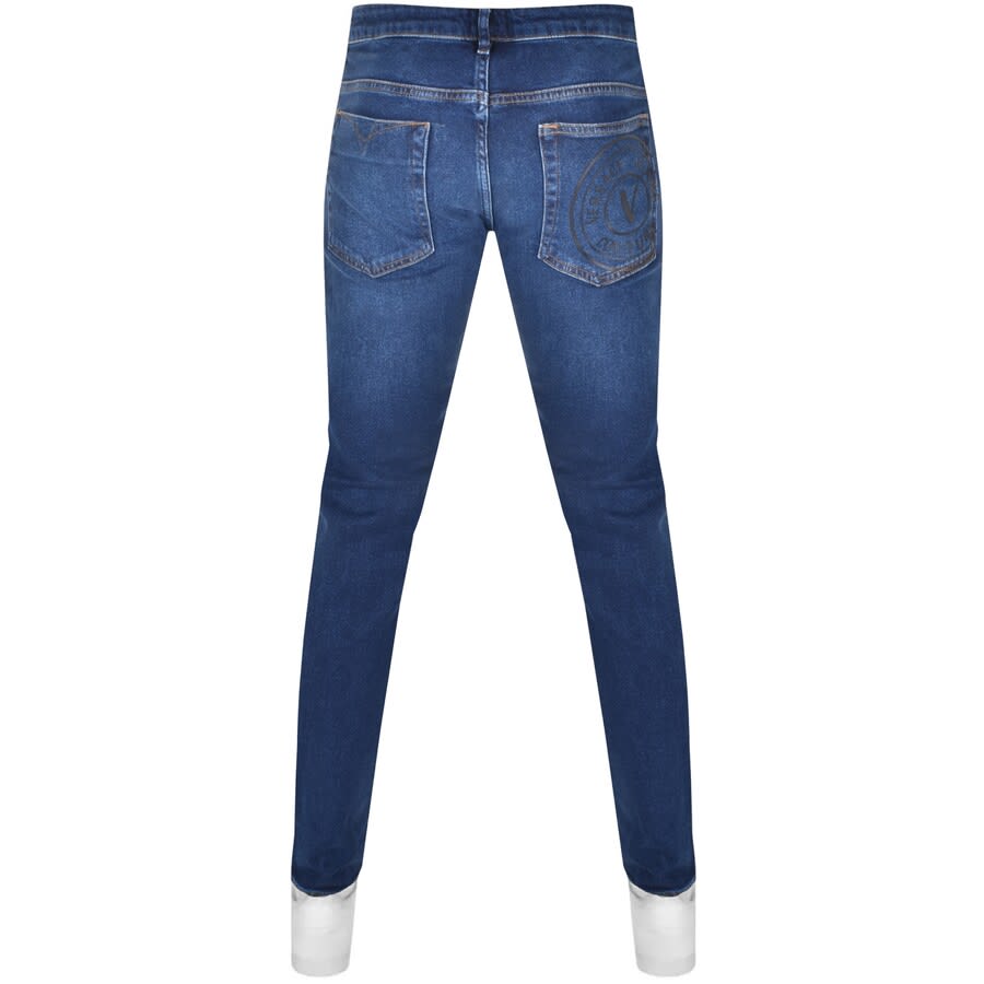 Alternative Image for ProductVersace Jeans Couture Jeans Mid Wash Navy2