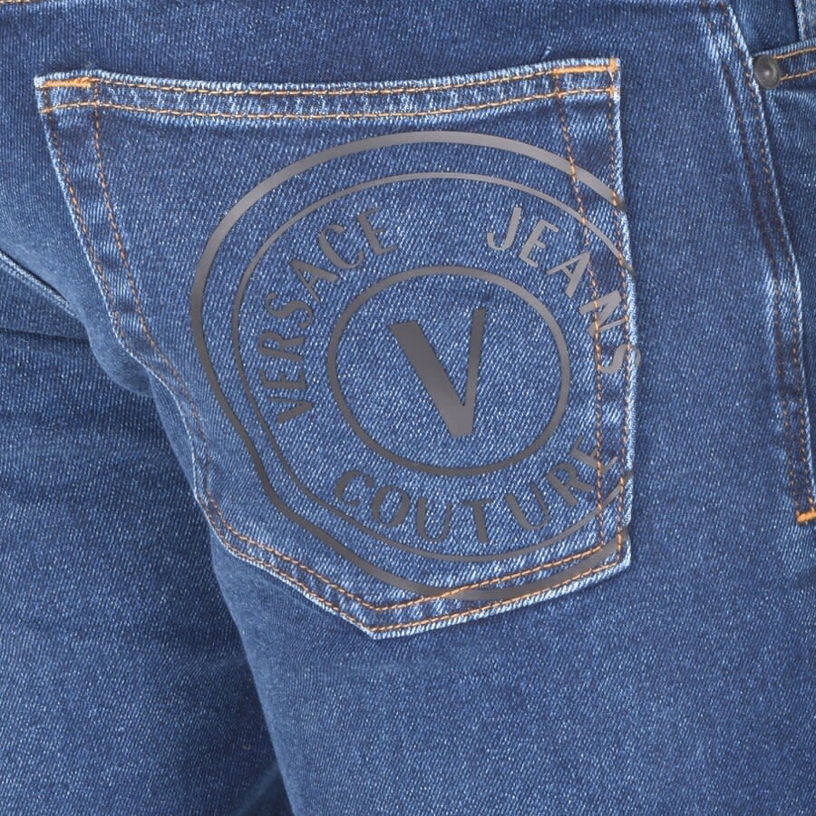 Alternative Image for ProductVersace Jeans Couture Jeans Mid Wash Navy3