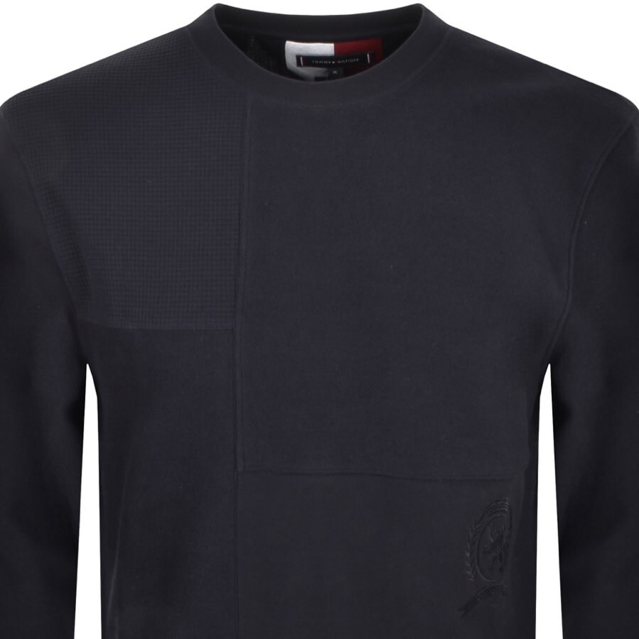 Alternative Image for ProductTommy Hilfiger Logo Sweatshirt Navy2