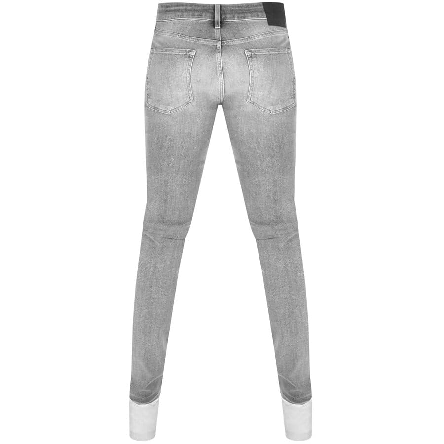 Alternative Image for ProductSuperdry Skinny Fit Jeans Grey2