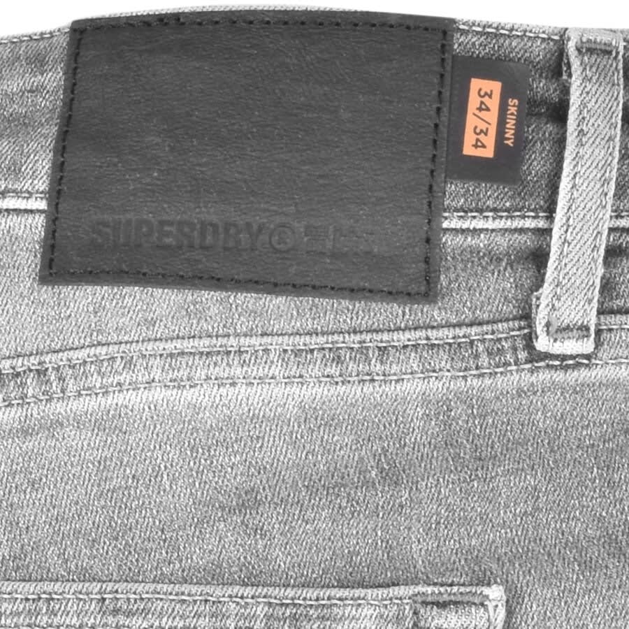 Alternative Image for ProductSuperdry Skinny Fit Jeans Grey3