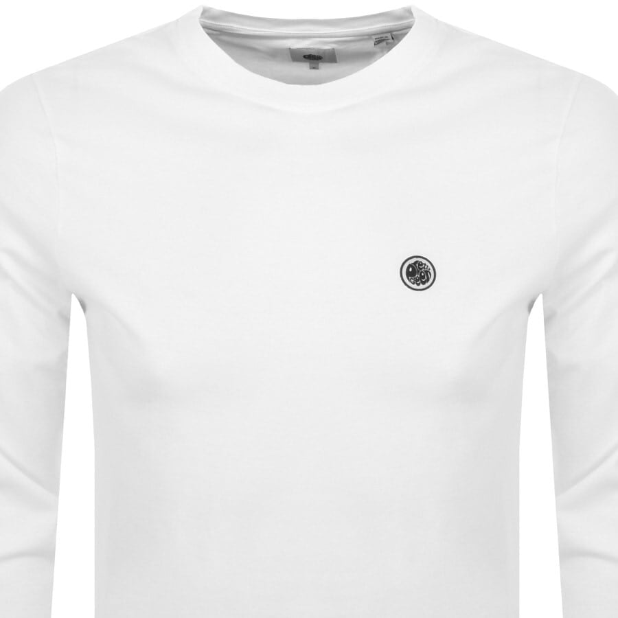 Alternative Image for ProductPretty Green Mitchell Crew Neck T Shirt White2