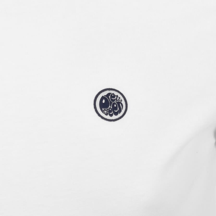 Alternative Image for ProductPretty Green Mitchell Crew Neck T Shirt White3