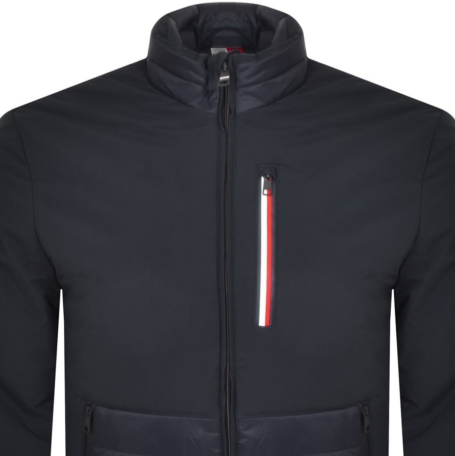 Alternative Image for ProductTommy Hilfiger Padded Mix Media Jacket Navy2