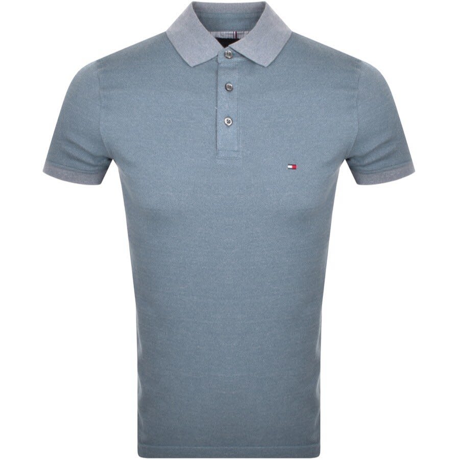 Alternative Image for ProductTommy Hilfiger Slim Fit Polo T Shirt Blue1