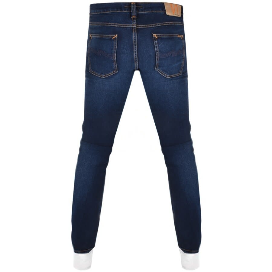 Alternative Image for ProductNudie Jeans Lean Dean Mid Wash Jeans Navy2
