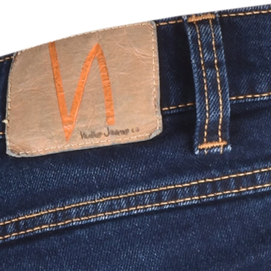 Alternative Image for ProductNudie Jeans Lean Dean Mid Wash Jeans Navy3