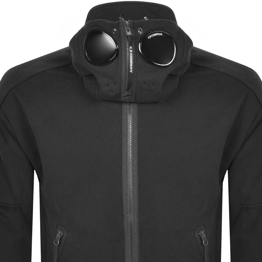 Alternative Image for ProductCP Company Full Zip Split Goggle Hoodie Black2