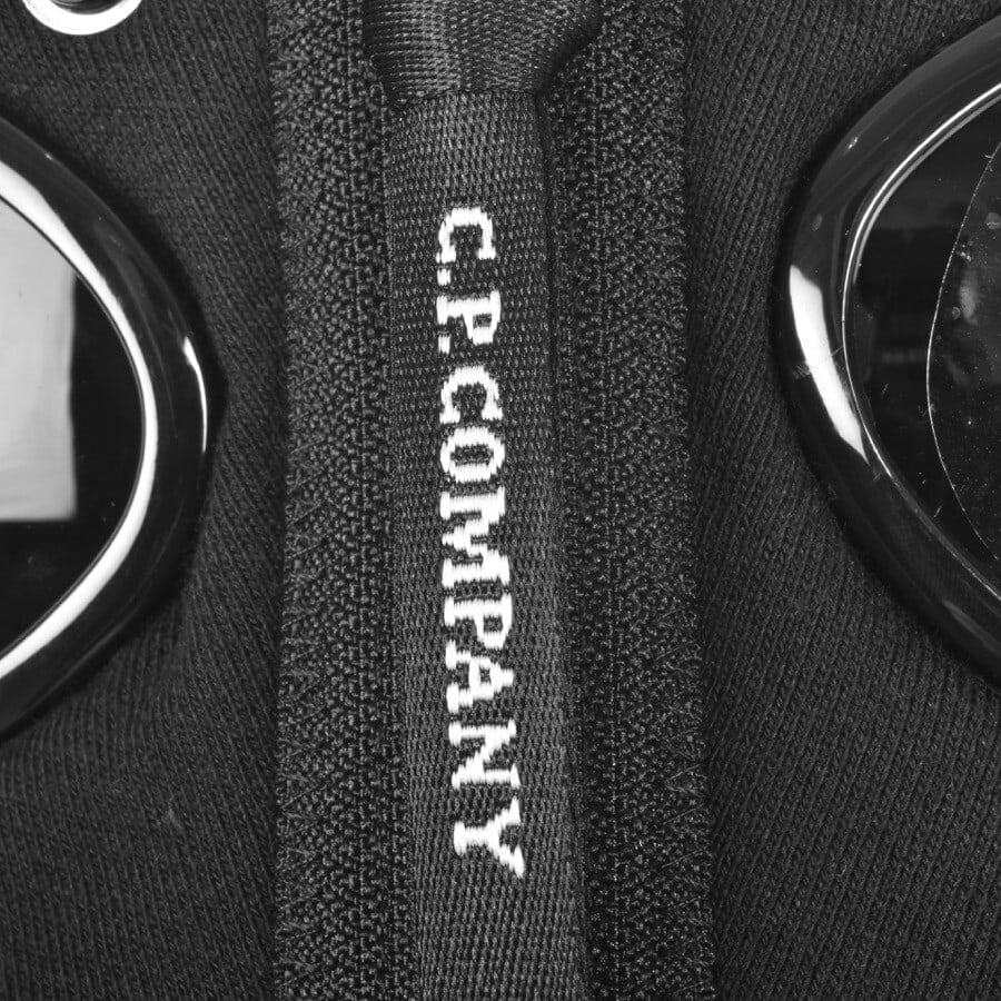 Alternative Image for ProductCP Company Full Zip Split Goggle Hoodie Black3