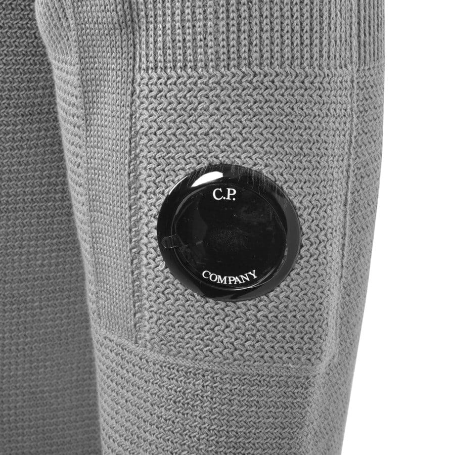 Alternative Image for ProductCP Company Knit Crew Neck Jumper Grey3