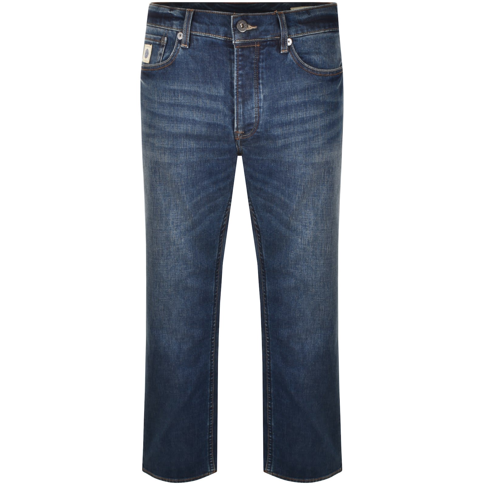 Alternative Image for ProductPretty Green Burnage Jeans Mid Wash Navy2