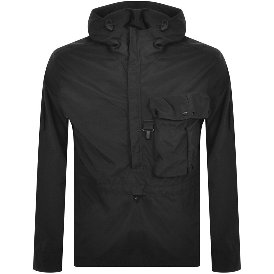 CP Company Hooded Overshirt Black | Mainline Menswear United States