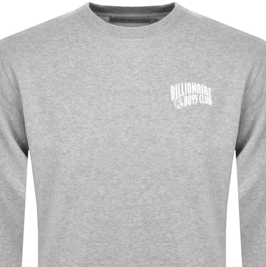Alternative Image for ProductBillionaire Boys Club Arch Logo Sweatshirt Grey2