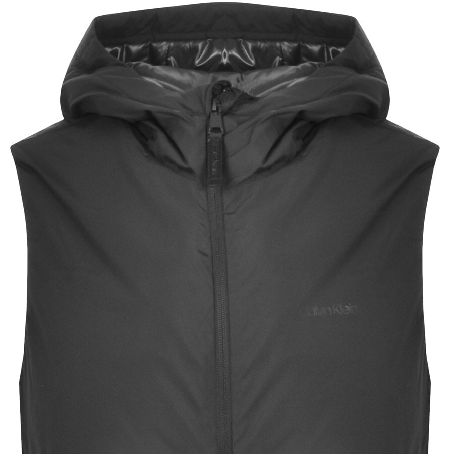Alternative Image for ProductCalvin Klein Full Zip Lightweight Gilet Black2