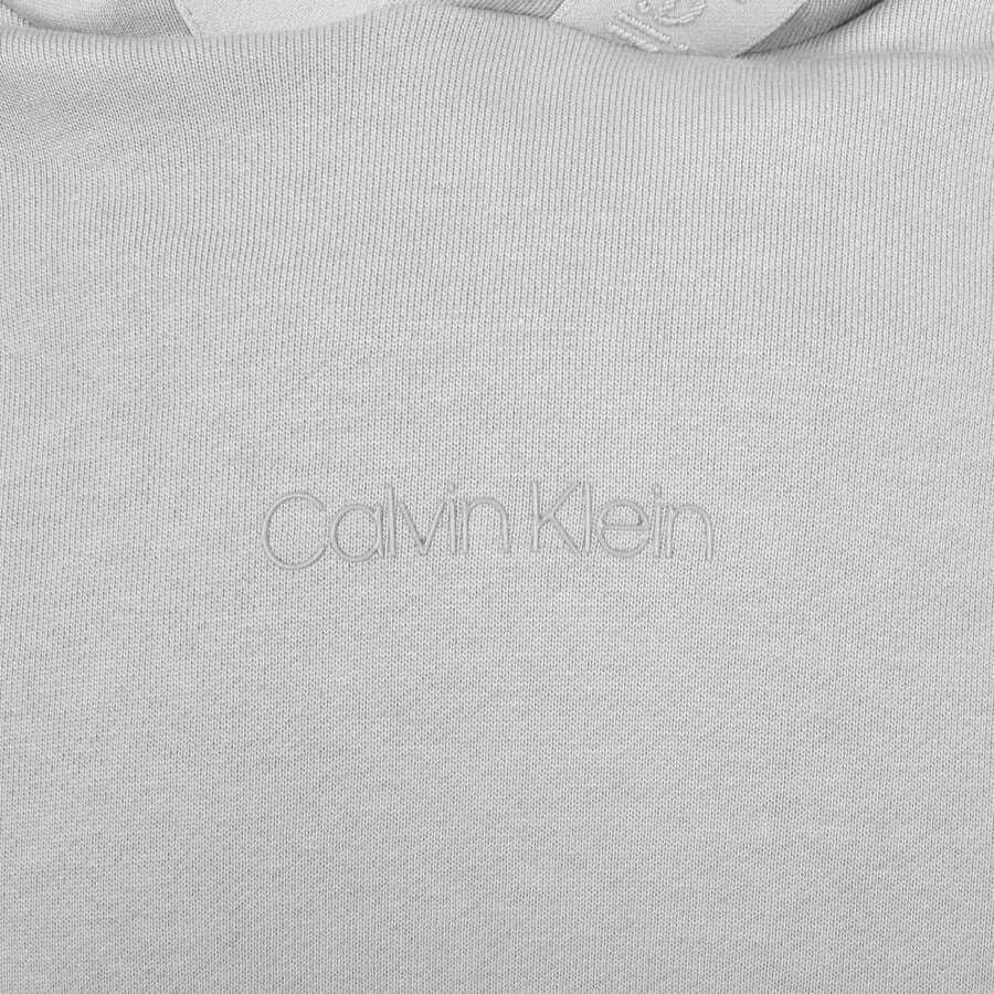 Alternative Image for ProductCalvin Klein Logo Hoodie Grey3
