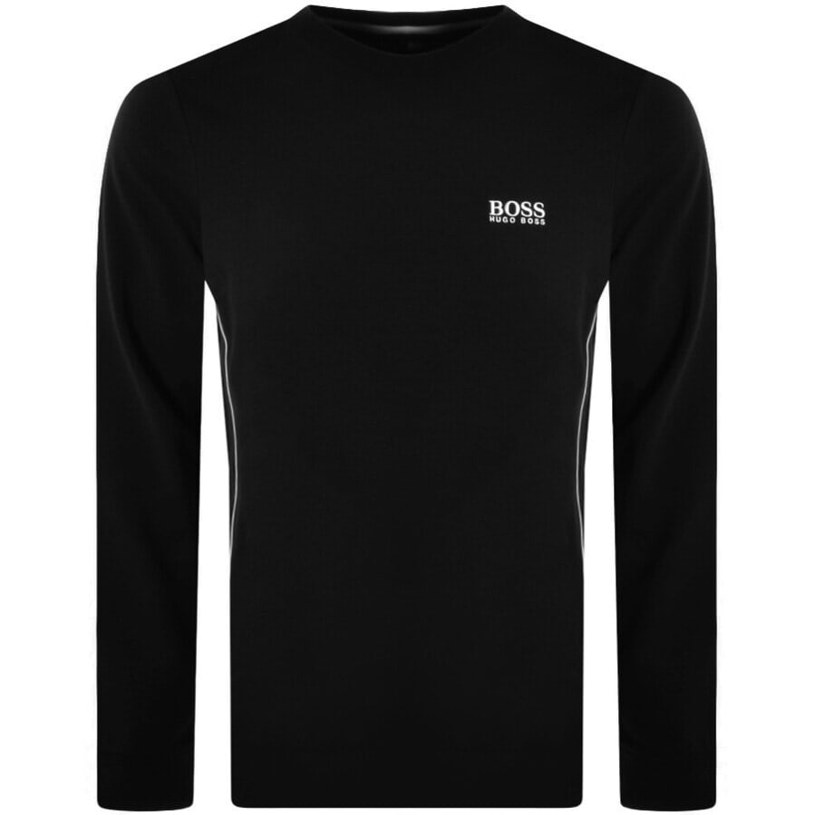 Alternative Image for ProductBOSS Bodywear Lounge Crew Neck Tracksuit Black2
