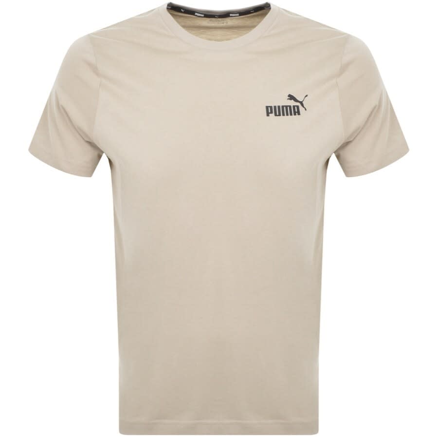 Alternative Image for ProductPuma Logo T Shirt Beige1