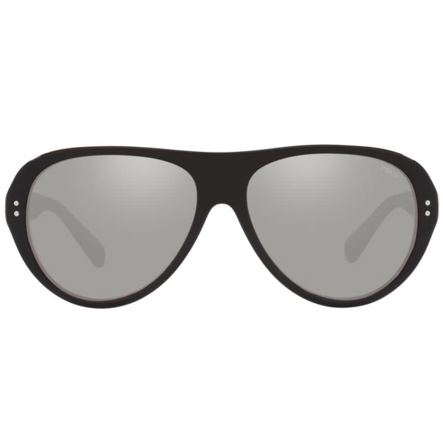 Alternative Image for ProductRalph Lauren Polo Player Sunglasses Black2