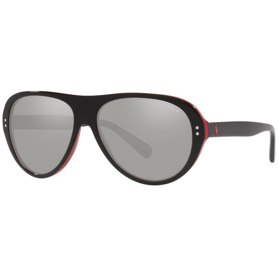 Alternative Image for ProductRalph Lauren Polo Player Sunglasses Black1