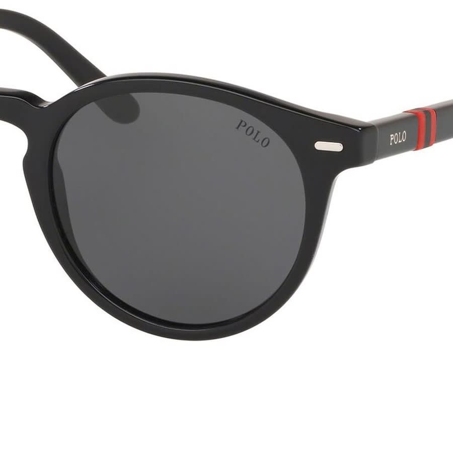 Alternative Image for ProductRalph Lauren Polo Player Sunglasses Black2