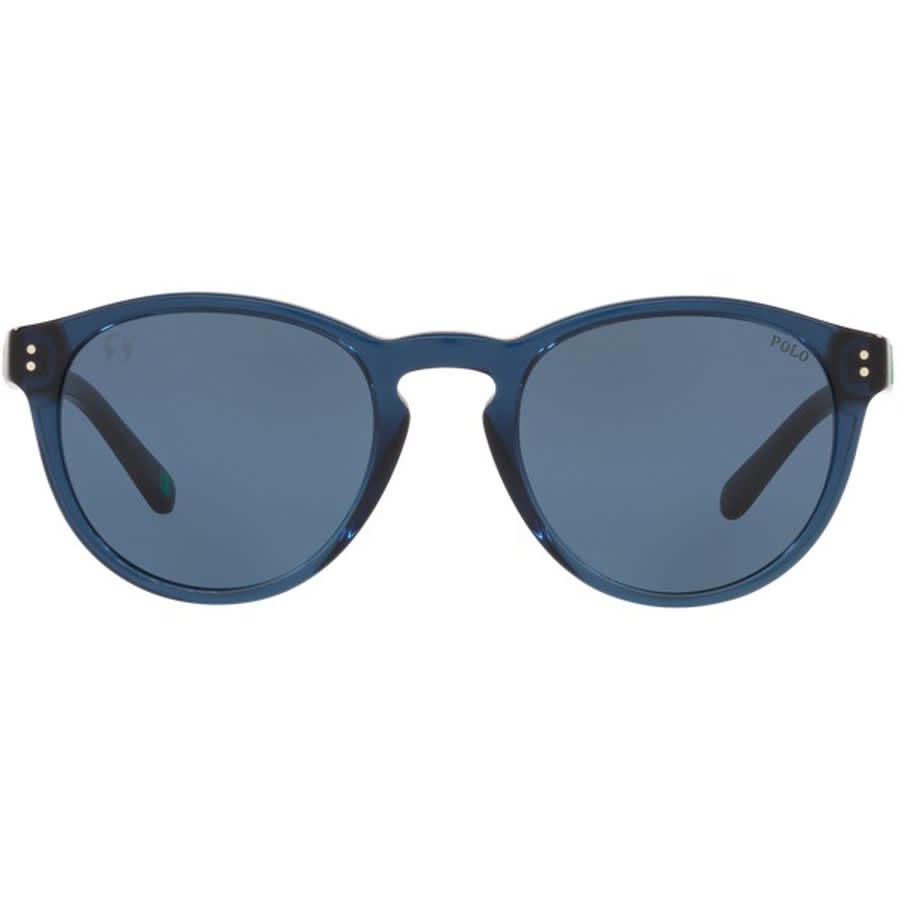 Alternative Image for ProductRalph Lauren Polo Player Sunglasses Blue2