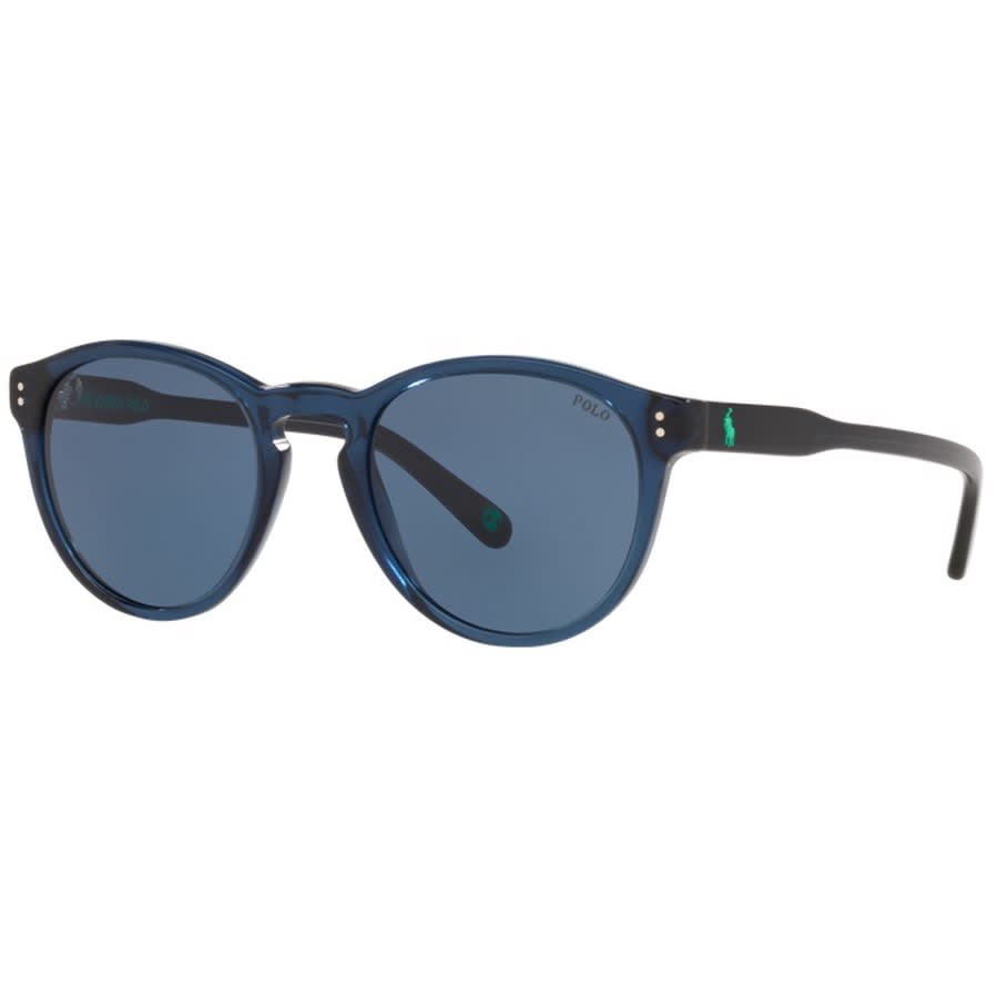 Alternative Image for ProductRalph Lauren Polo Player Sunglasses Blue1