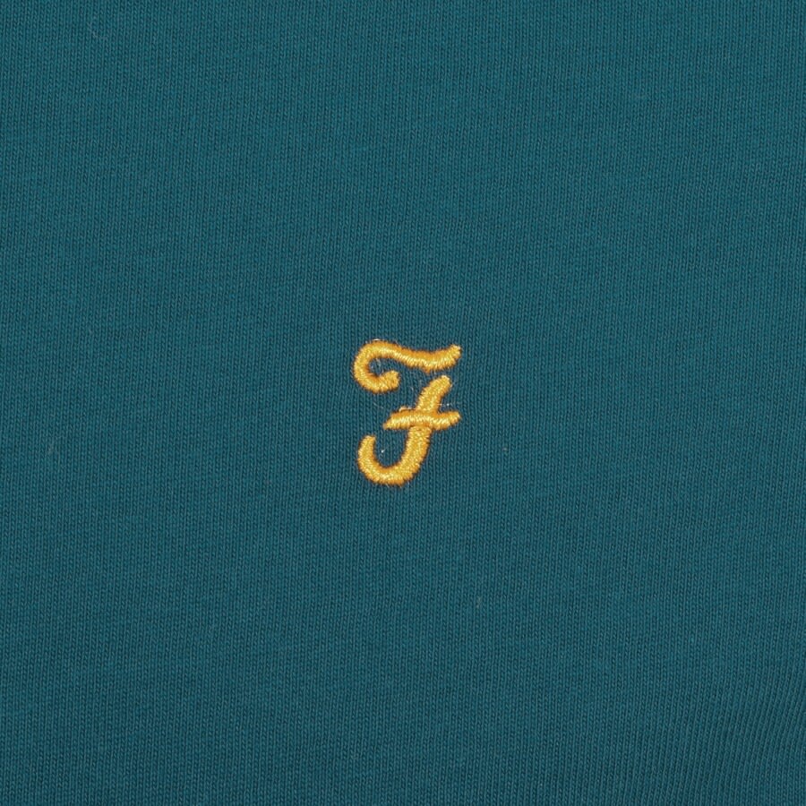 Alternative Image for ProductFarah Vintage Groves Ringer T Shirt Blue3